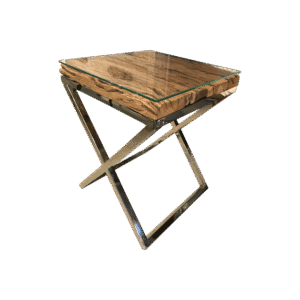 Bed Side Table 5" Brown Colour